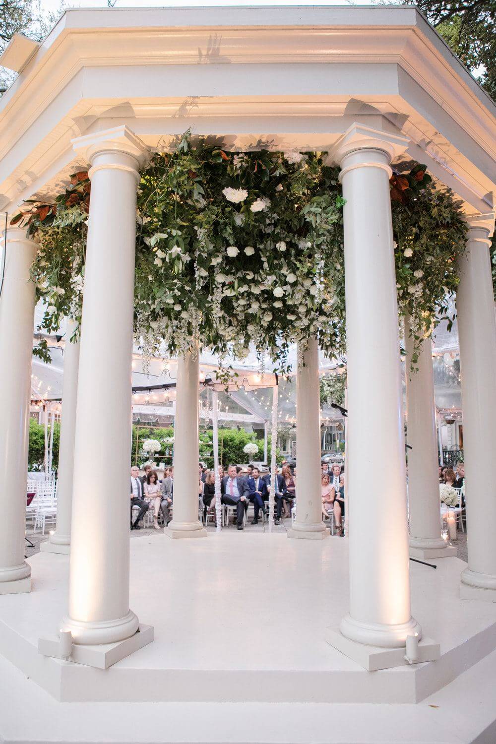 Simple Gazebo Wedding Decorations